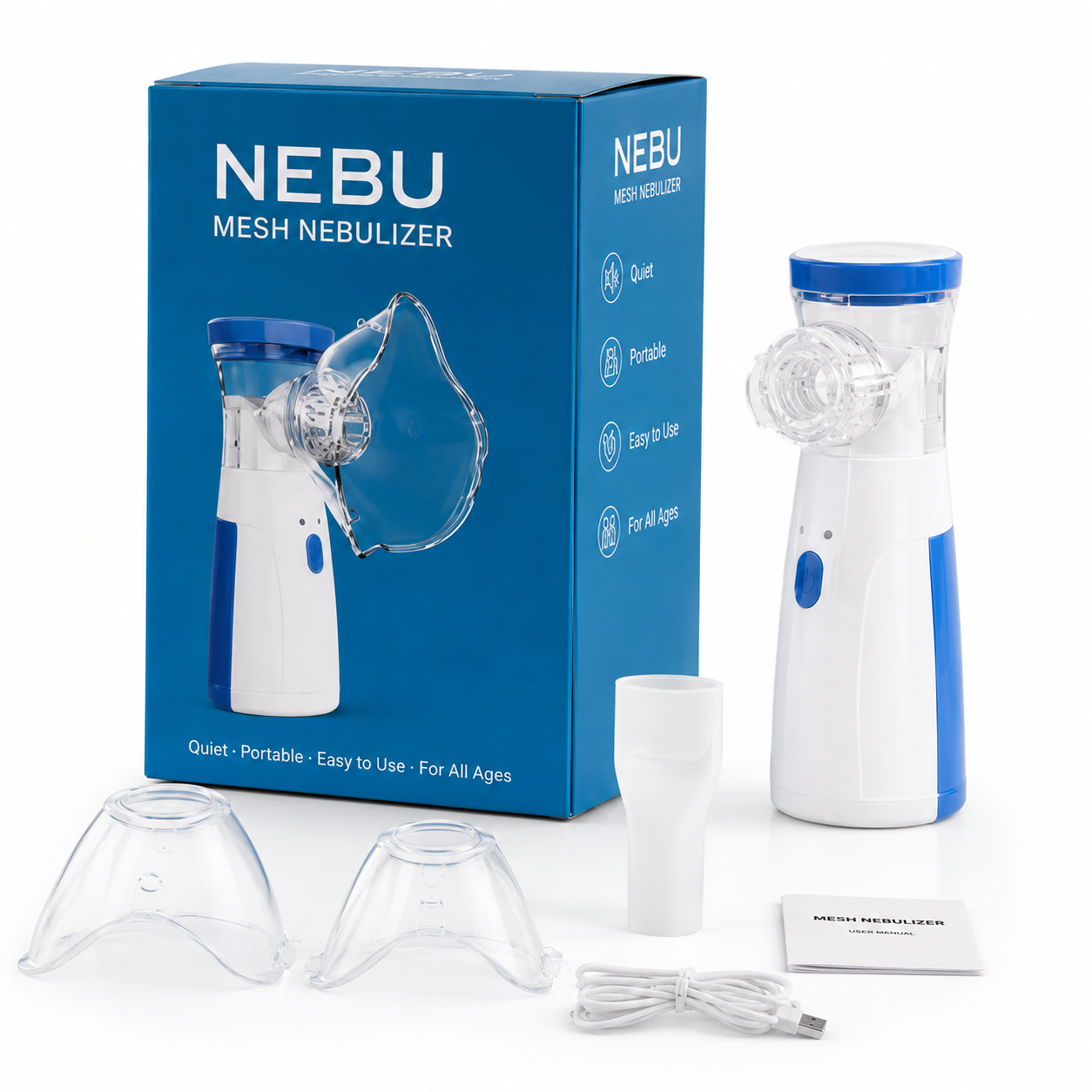 Nebu - Nebulizador Portátil Mesh
