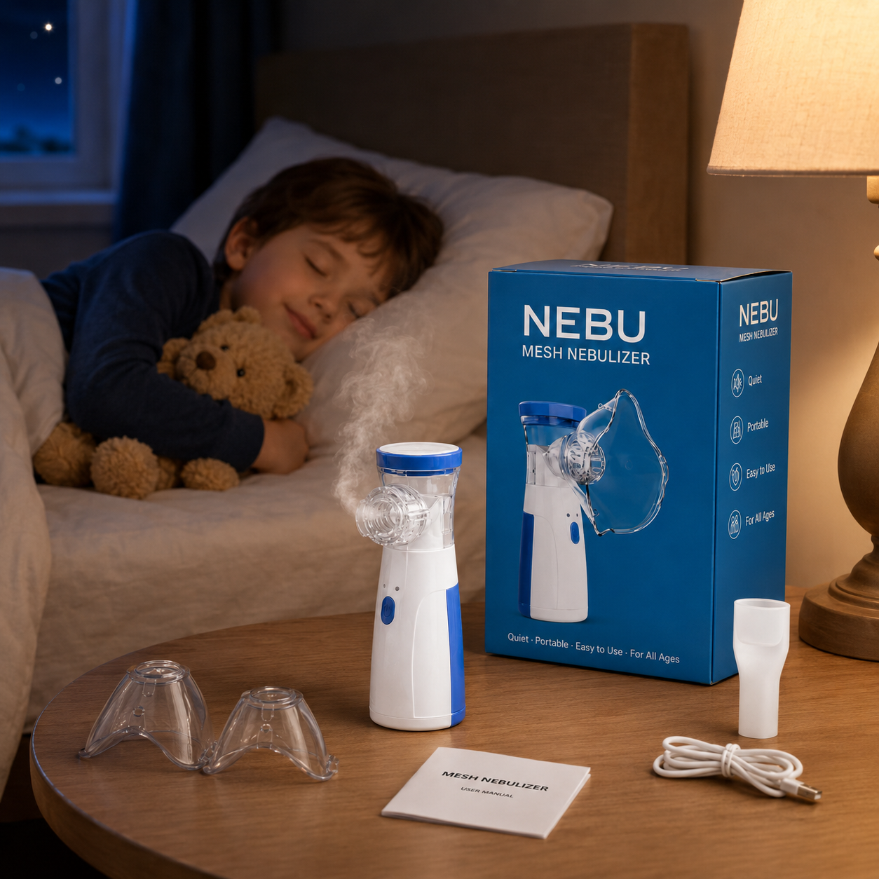 Nebu - Nebulizador Portátil Mesh