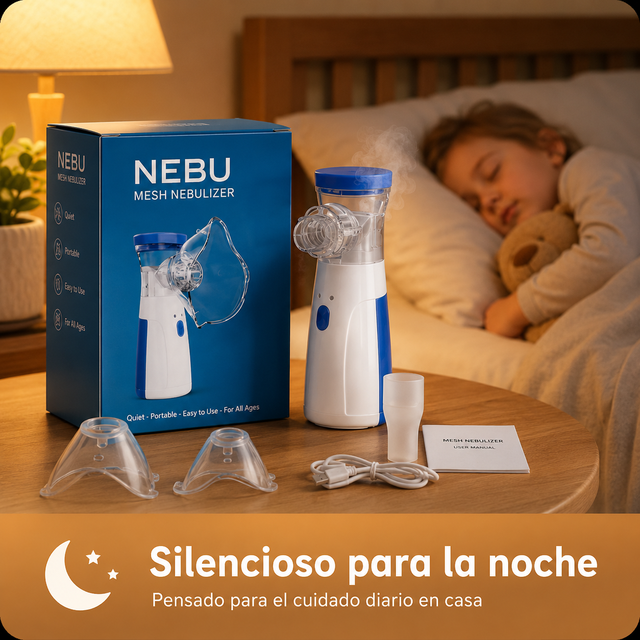 Nebu - Nebulizador Portátil Mesh